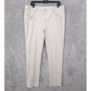 G/FORE Mens Chino Pants Size 36x34 Fits 36x32 Golf Athletic Stretch 5 Pocket